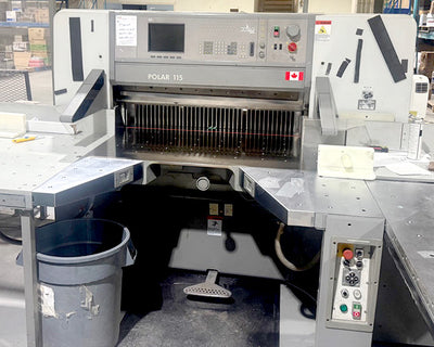1999 Polar 115ED Cutter