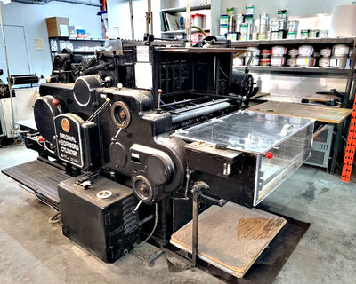 Heidelberg SBG Cylinder Press