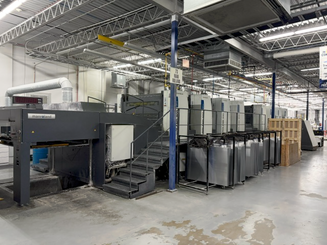 2010 ManRoland 900XXL-8P eight-colour 73-inch sheetfed press