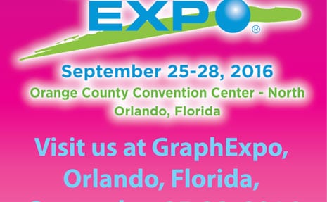 GraphExpo 2016 - September 25-28, 2016, Orlando, FL