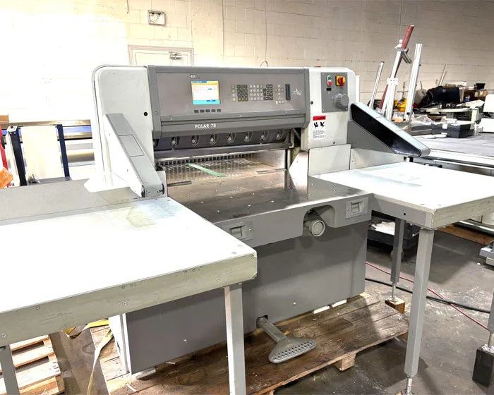 2001 Polar 78 ED Cutter