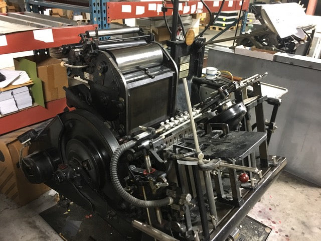 Heidelberg Letterpress 10x15