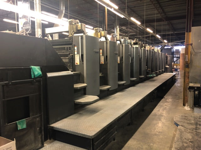 2006 Heidelberg SM102-10P-LX with CutStar
