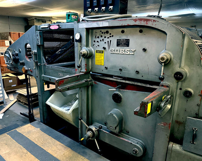 1964 Bobst Super Autoplaten SP 1080E