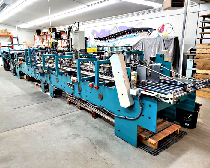 1995 Inramik Vesta 900 Folder Gluer 35 Width