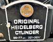 Heidelberg SBG Cylinder Press