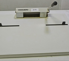  Heidelberg QM 46 Plate Punch